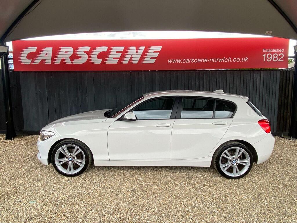 BMW 1 Series Hatchback 1.5 116D Sport Euro 6 Ss 201666 GP66FYW White #4