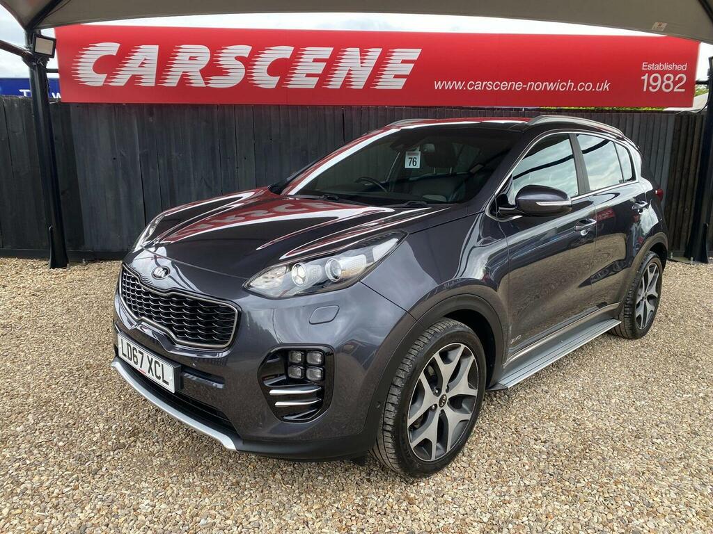 Kia Sportage Suv 2.0 Crdi Gt-line S Awd Euro 6 20176 LD67XCL Silver #2