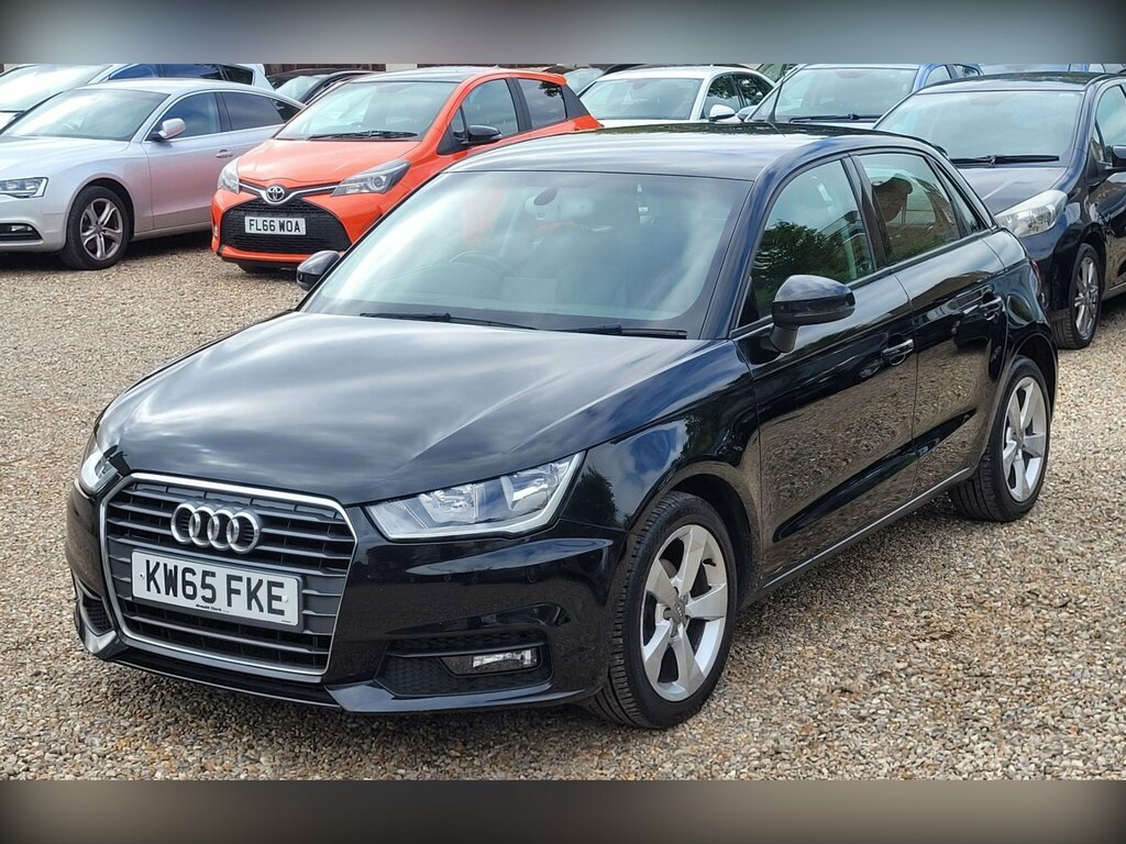 Audi A1 1.0 Tfsi Sport Sportback Euro 6 Ss KW65FKE Black #4
