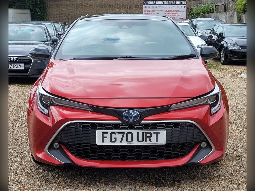 Toyota Corolla 2.0 Vvt-h Excel Cvt Euro 6 Ss FG70URT Red #3