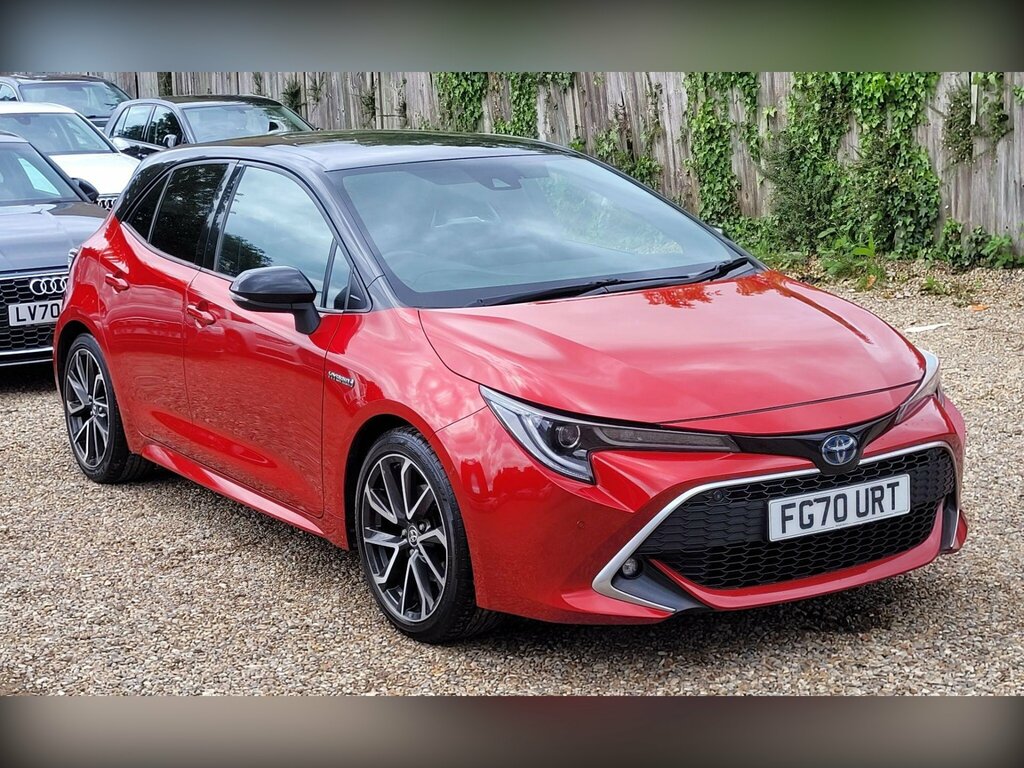 Toyota Corolla 2.0 Vvt-h Excel Cvt Euro 6 Ss FG70URT Red #4