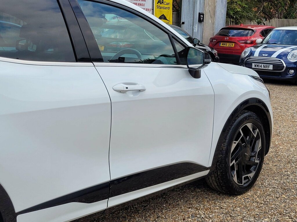 Kia Sportage 1.6 T-gdi Mhev Gt-line Dct Euro 6 Ss MD72FOM White #6