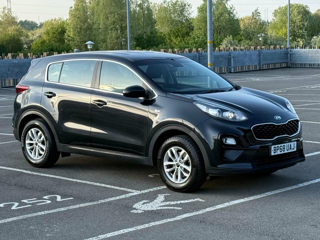 Kia Sportage 1.6 Gdi 1 Euro 6 Ss BP68UAJ Black #4