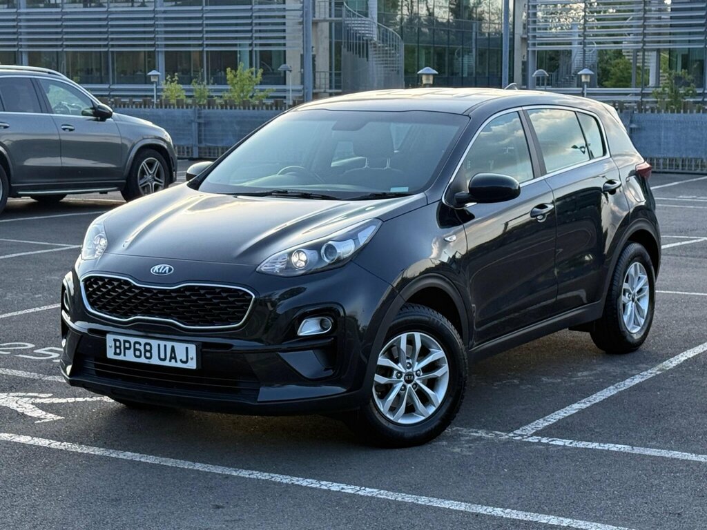 Kia Sportage 1.6 Gdi 1 Euro 6 Ss BP68UAJ Black #3