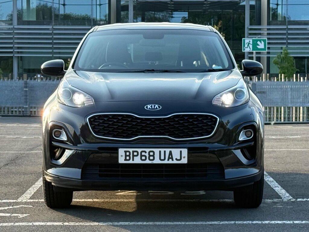 Kia Sportage 1.6 Gdi 1 Euro 6 Ss BP68UAJ Black #2