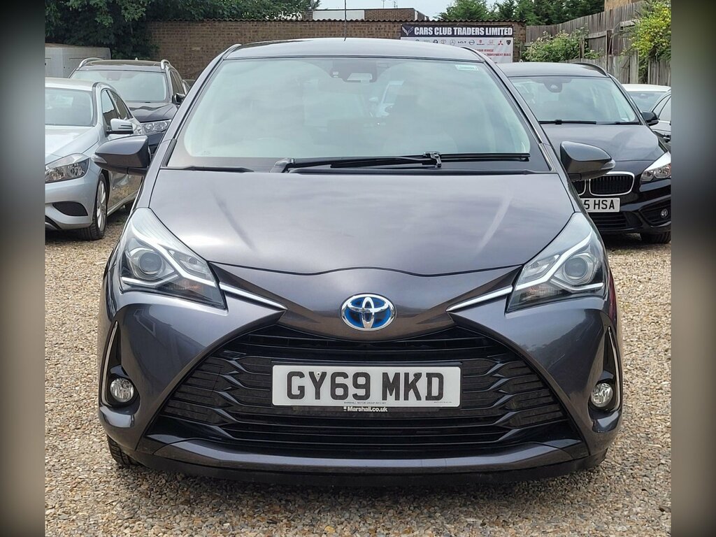 Toyota Yaris 1.5 Vvt-h Icon E-cvt Euro 6 Ss GY69MKD Grey #3