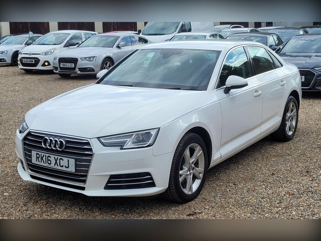 Audi A4 1.4 Tfsi Sport Euro 6 Ss White #2