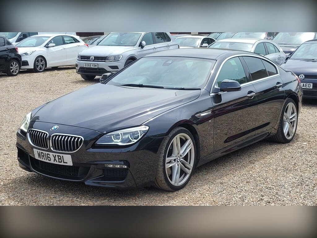 BMW 6 Series Gran Coupe 3.0 640D M Sport Euro 6 Ss Black #2
