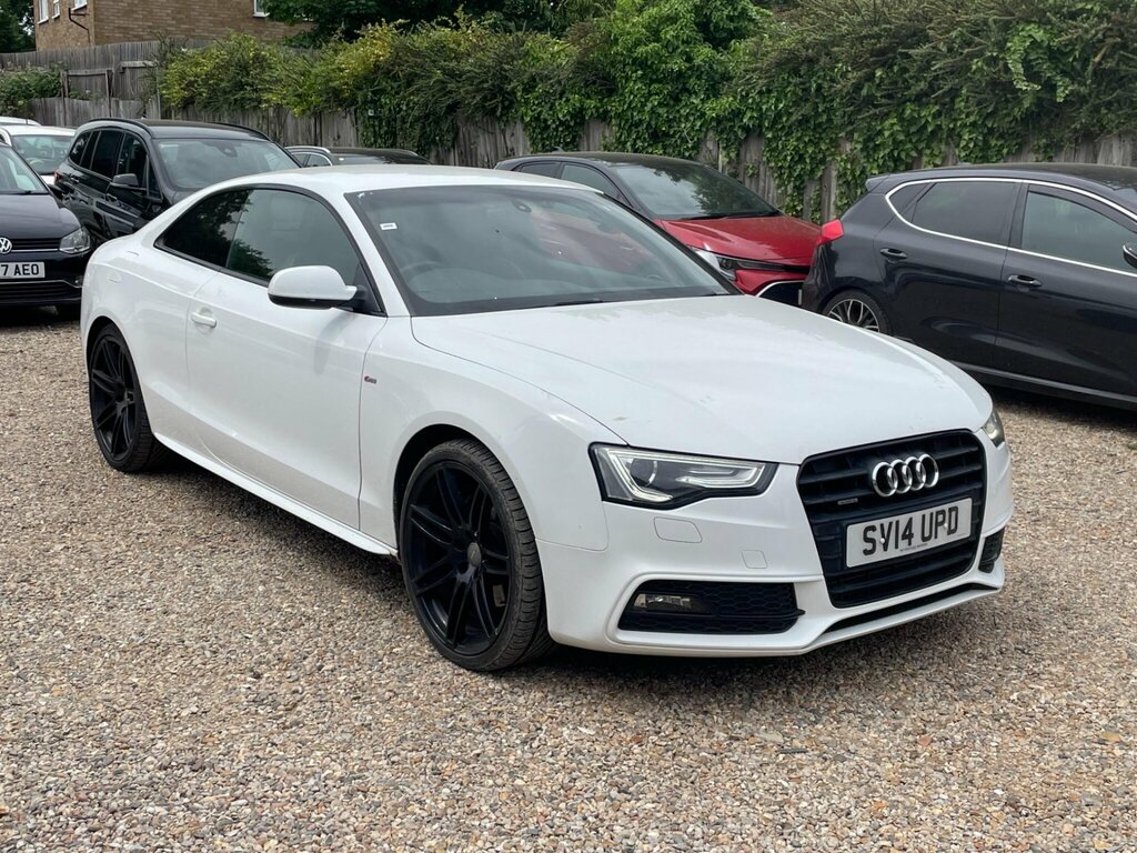 Audi A5 2.0 Tfsi Black Edition Quattro Euro 6 Ss White