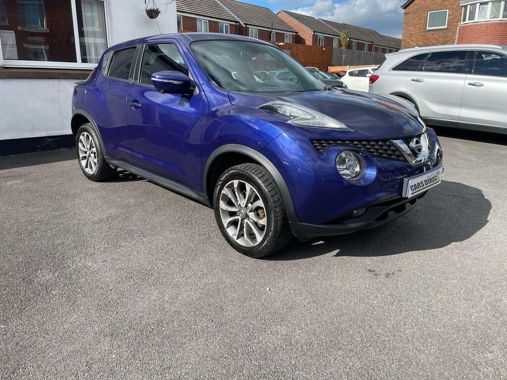 Nissan Juke 1.6 Tekna Suv PN67ZFP Blue #3