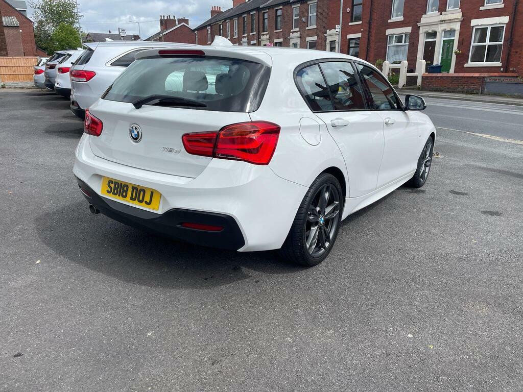 BMW 1 Series 1.5 116D M Sport Hatchback SB18DOJ White #4
