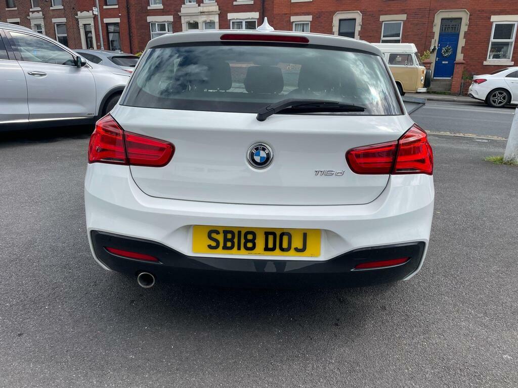 BMW 1 Series 1.5 116D M Sport Hatchback SB18DOJ White #5