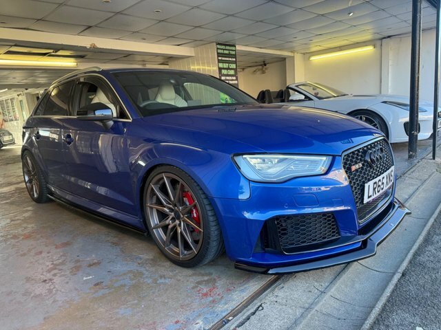 Audi RS3 2.5 Tfsi Sportback S Tronic Quattro Euro 6 S S 5 LR65XNS Blue #3