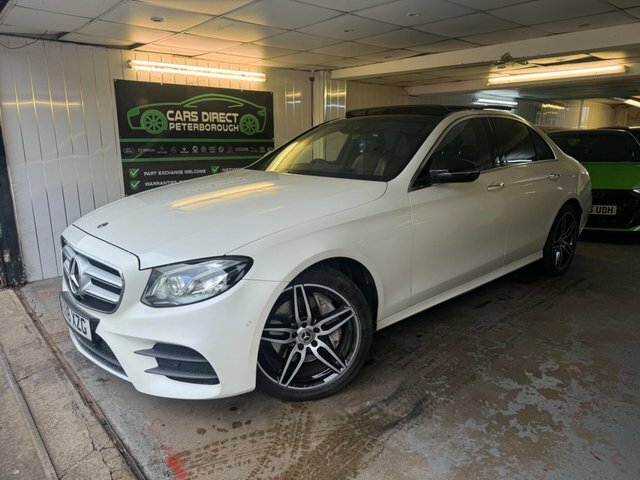Mercedes-Benz E Class 2.0 E220d Amg Line Premium Plus G-tronic 4Matic KX18XZG White #2