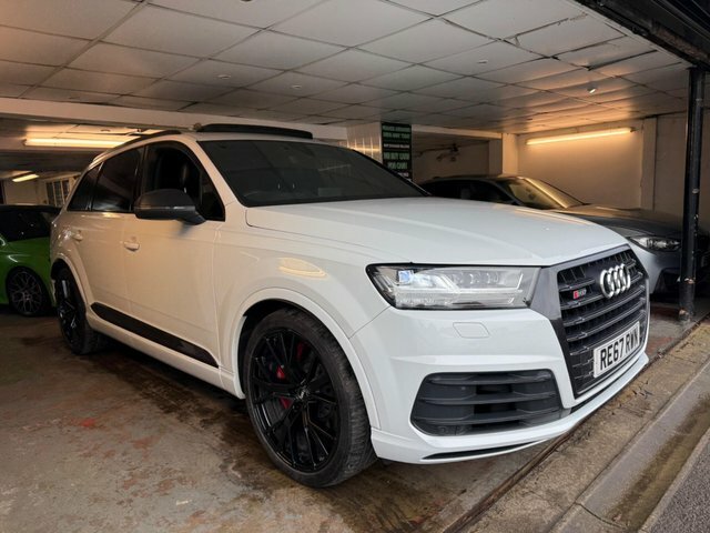 Audi SQ7 4.0 Tdi V8 Tiptronic Quattro Euro 6 S S RE67RWN White #3