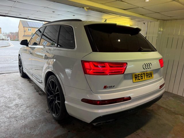 Audi SQ7 4.0 Tdi V8 Tiptronic Quattro Euro 6 S S RE67RWN White #6