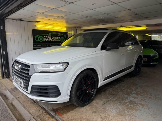 Audi SQ7 4.0 Tdi V8 Tiptronic Quattro Euro 6 S S RE67RWN White #4