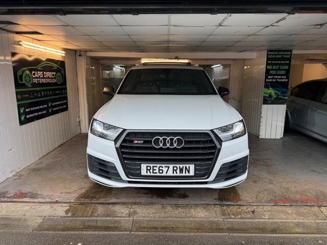 Audi SQ7 4.0 Tdi V8 Tiptronic Quattro Euro 6 S S RE67RWN White #5