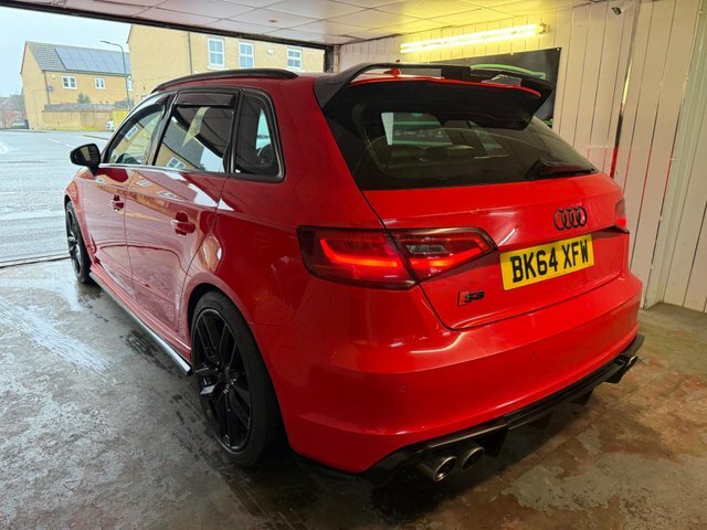 Audi S3 2.0 Tfsi Sportback S Tronic Quattro Euro 6 S S 5 BK64XFW Red #6