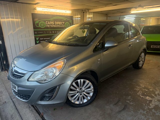 Vauxhall Corsa 1.0 Ecoflex 12V Excite Euro 5 A C Silver #2