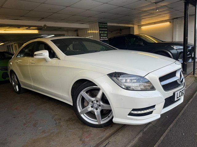 Mercedes-Benz CLS 3.0 Cls350 Cdi V6 Blueefficiency Amg Sport Coupe G White