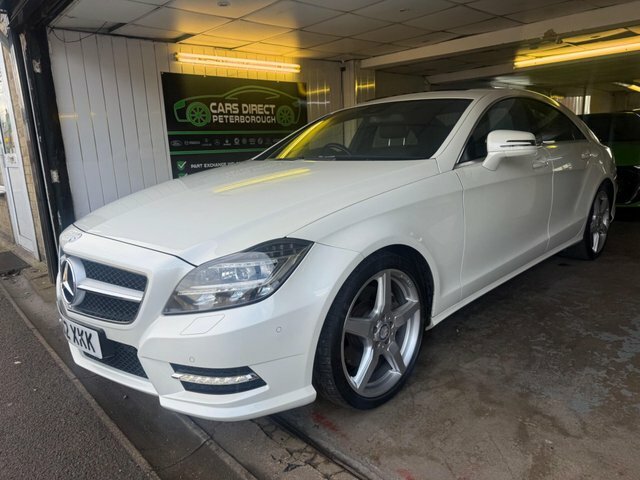 Mercedes-Benz CLS 3.0 Cls350 Cdi V6 Blueefficiency Amg Sport Coupe G White #4