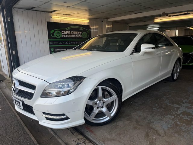 Mercedes-Benz CLS 3.0 Cls350 Cdi V6 Blueefficiency Amg Sport Coupe G White #2