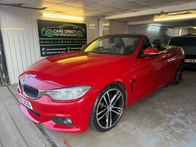 BMW 4 Series 2.0 420D M Sport Euro 6 S S HD67AGO Red #4