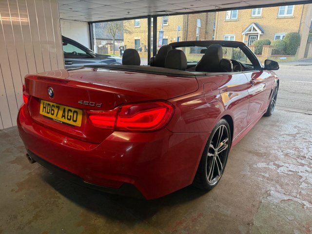 BMW 4 Series 2.0 420D M Sport Euro 6 S S HD67AGO Red #6