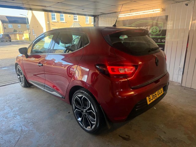 Renault Clio 1.5 Dci Dynamique S Nav Euro 6 S S BJ66UCG Red #5