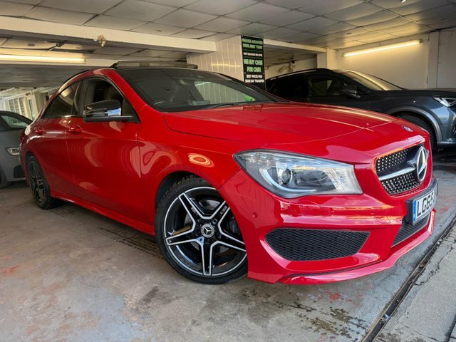 Mercedes-Benz CLA Class 2.1 Cla220 Cdi Amg Sport Coupe 7G-dct 4Matic Euro Red