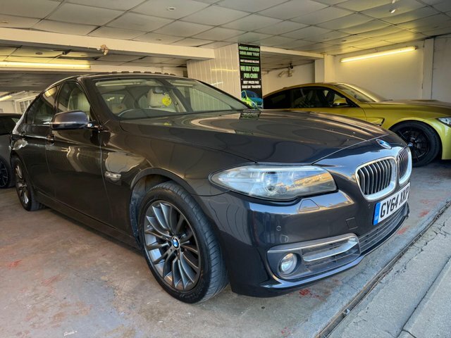 BMW 5 Series 2.0 520D Luxury Euro 6 S S GY64XKP Grey #3