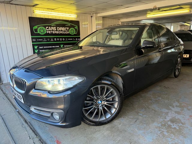 BMW 5 Series 2.0 520D Luxury Euro 6 S S GY64XKP Grey #2