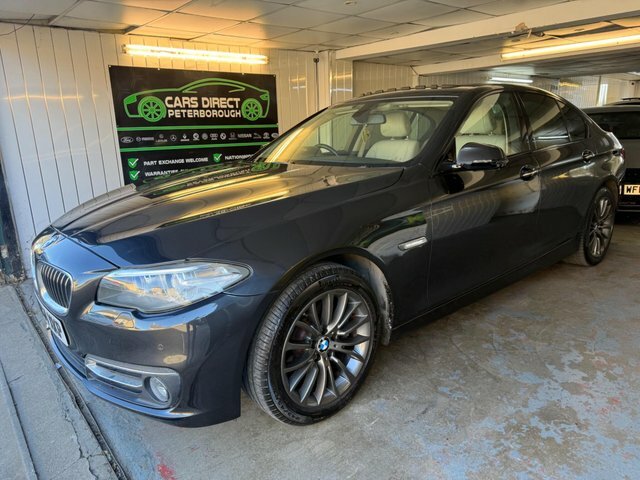 BMW 5 Series 2.0 520D Luxury Euro 6 S S GY64XKP Grey #4