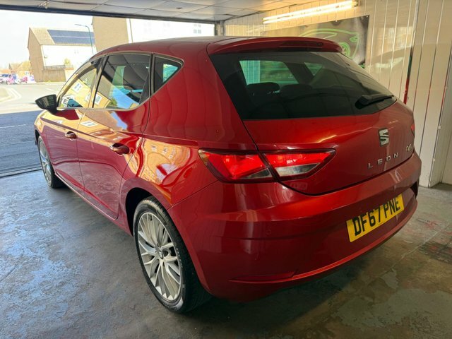 Seat Leon 1.6 Tdi Se Dynamic Technology Euro 6 S S DF67PNE Red #5
