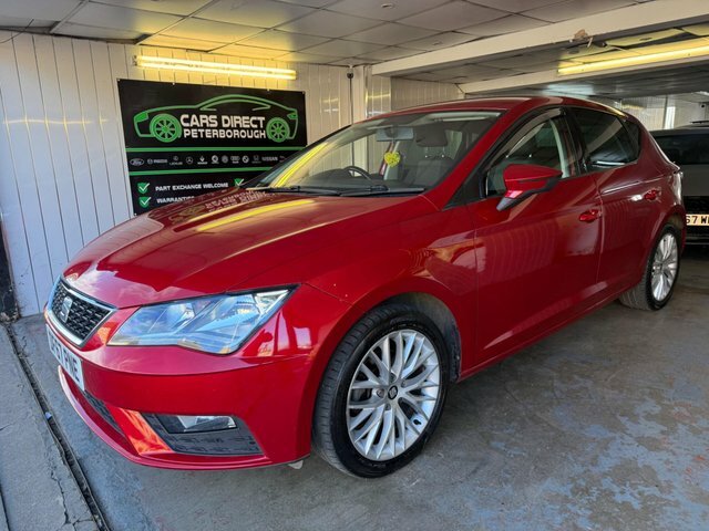 Seat Leon 1.6 Tdi Se Dynamic Technology Euro 6 S S DF67PNE Red #3