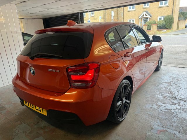 BMW 1 Series 2.0 125D M Sport Euro 5 S S Orange #6