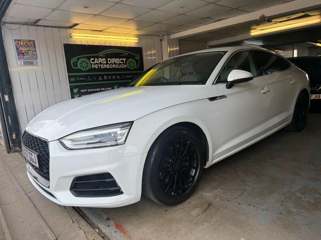 Audi A5 2.0 Tdi Ultra Se Sportback S Tronic Euro 6 S S 5 BV67GGJ White #4