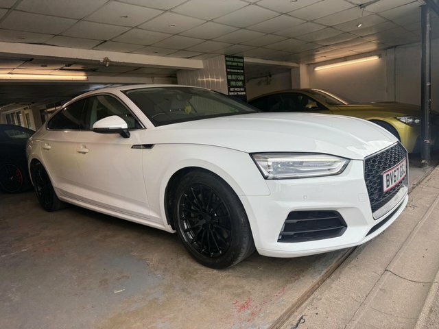 Audi A5 2.0 Tdi Ultra Se Sportback S Tronic Euro 6 S S 5 BV67GGJ White #3