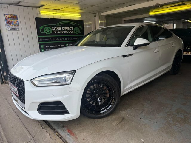 Audi A5 2.0 Tdi Ultra Se Sportback S Tronic Euro 6 S S 5 BV67GGJ White #2