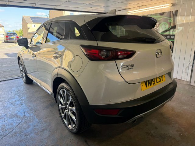 Mazda CX-3 2.0 Skyactiv-g Sport Nav 4Wd Euro 6 S S VN19LSY Silver #6