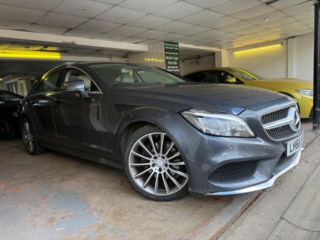 Mercedes-Benz CLS 2.1 Cls220d Amg Line Coupe G-tronic Euro 6 S S Grey