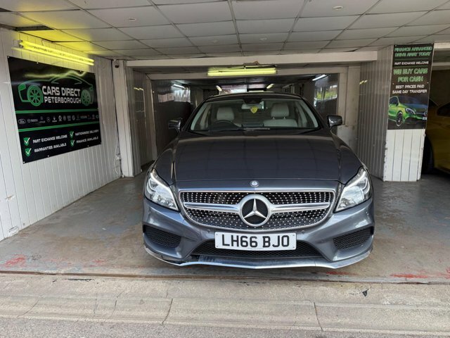 Mercedes-Benz CLS 2.1 Cls220d Amg Line Coupe G-tronic Euro 6 S S LH66BJO Grey #5