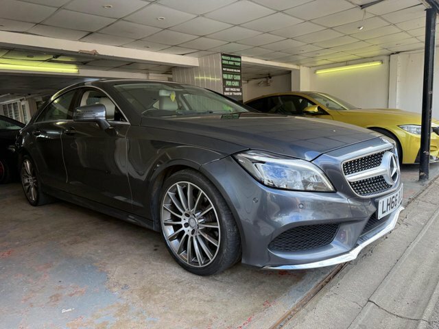 Mercedes-Benz CLS 2.1 Cls220d Amg Line Coupe G-tronic Euro 6 S S LH66BJO Grey #3