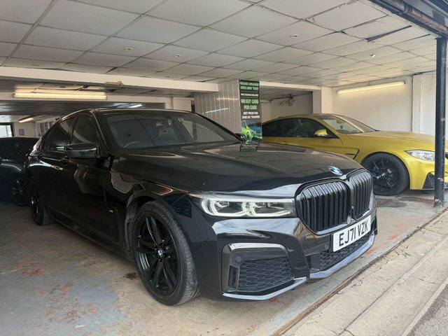 BMW 7 Series 3.0 730D Mht M Sport Euro 6 S S Black #3
