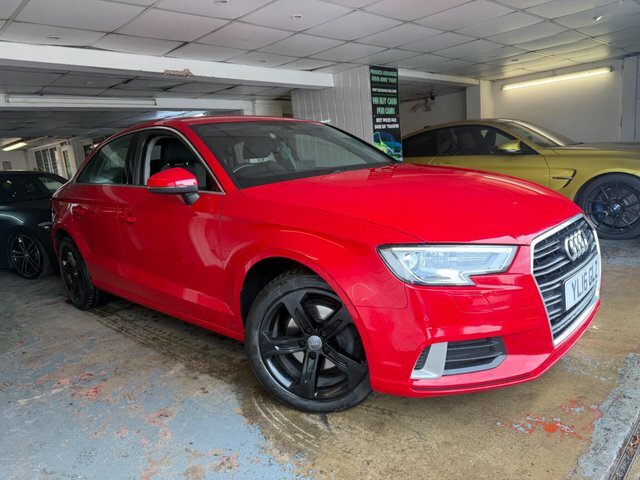 Audi A3 1.6 Tdi Sport Euro 6 S S JS13DMS Red