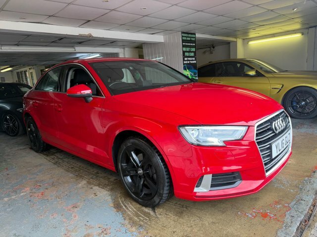 Audi A3 1.6 Tdi Sport Euro 6 S S JS13DMS Red #3