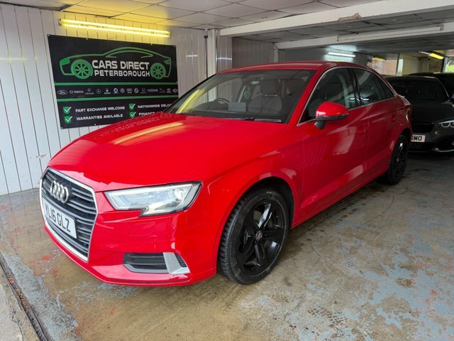 Audi A3 1.6 Tdi Sport Euro 6 S S JS13DMS Red #4