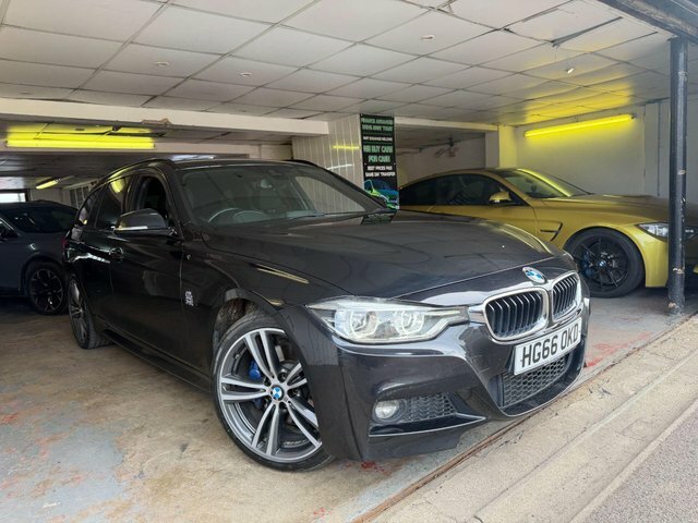 BMW 3 Series 2.0 320D M Sport Touring Xdrive Euro 6 S S Black