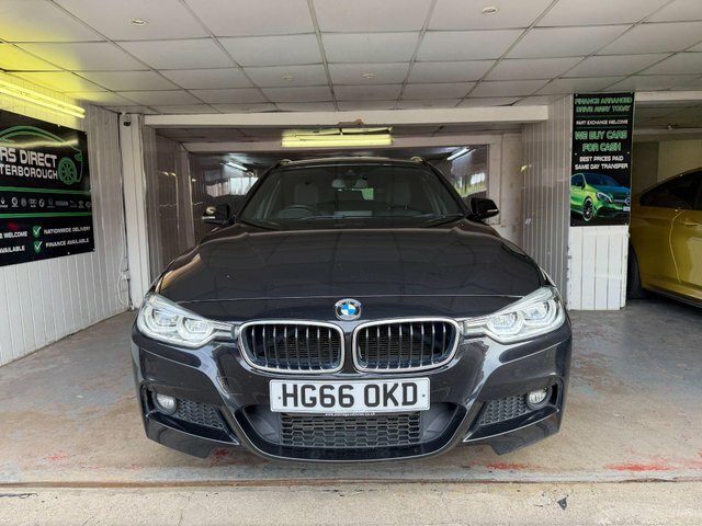 BMW 3 Series 2.0 320D M Sport Touring Xdrive Euro 6 S S HG66OKD Black #5